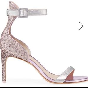 Sophia Webster Nicole sandal. Pink/Silver 6/36